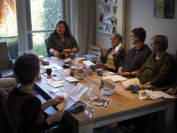 Borduren bij Karen