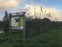 Leifruit met infobord